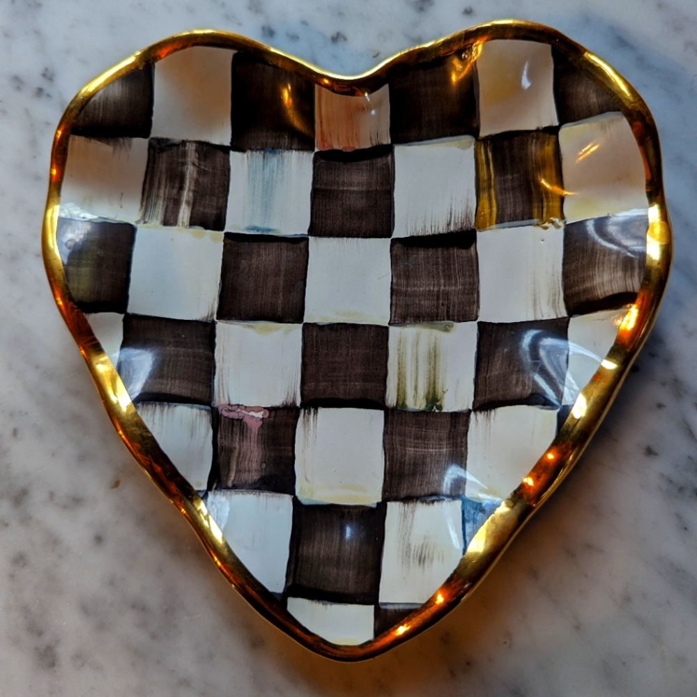Mackenzie-Childs Heart Dish